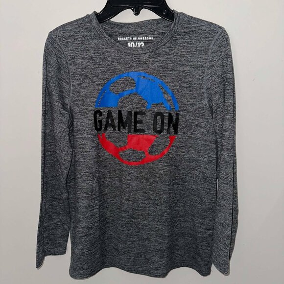 Rockets of Awesome GAME ON Wicking T, size L (10/12) - Picture 1 of 3